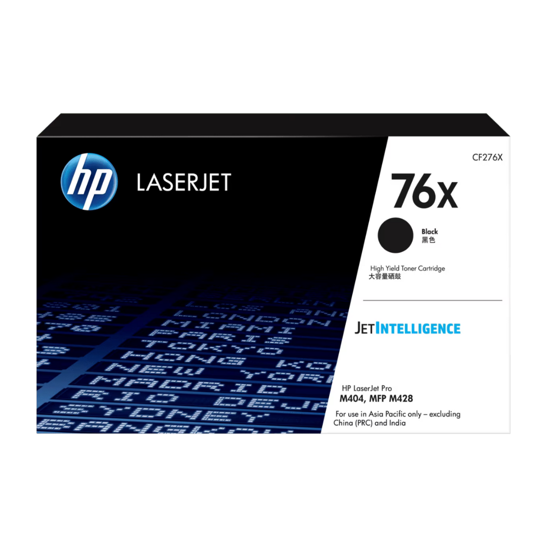 HP -76X (CF276X) LaserJet 高印量黑色原廠碳粉匣