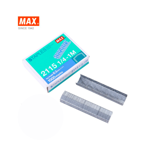 Max 10.5 x 6.3mm B8 (2115-1/4) Silver Staple 釘書釘 (box) #