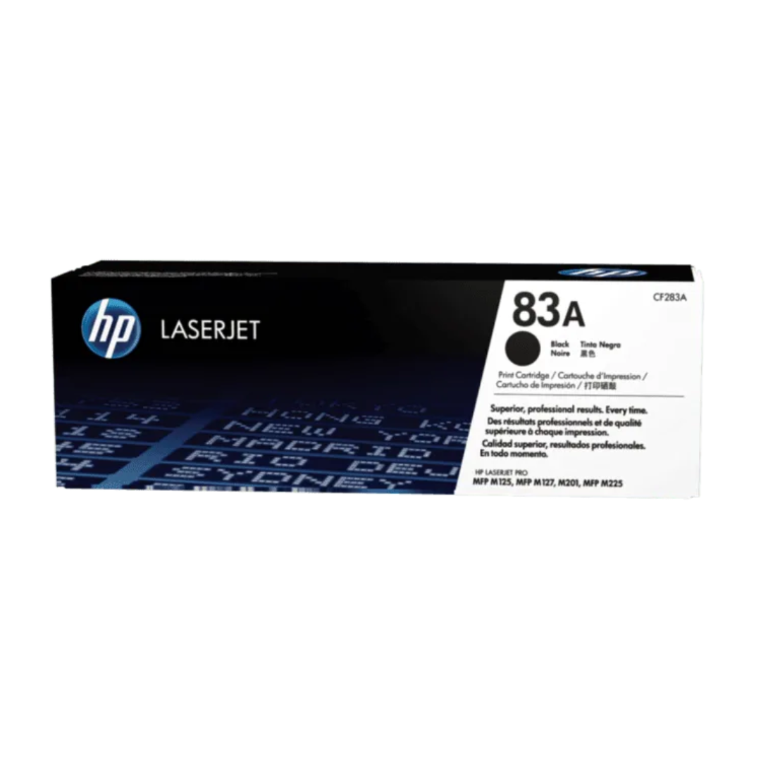 HP -83A (CF283A) 黑色原廠 LaserJet 碳粉盒