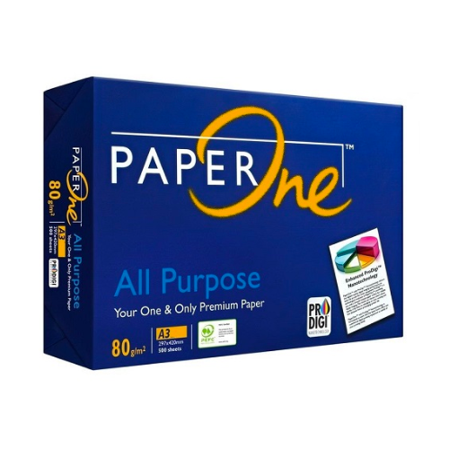 Paper One A3 80g White Copier Paper 影印紙 (5ream/box)