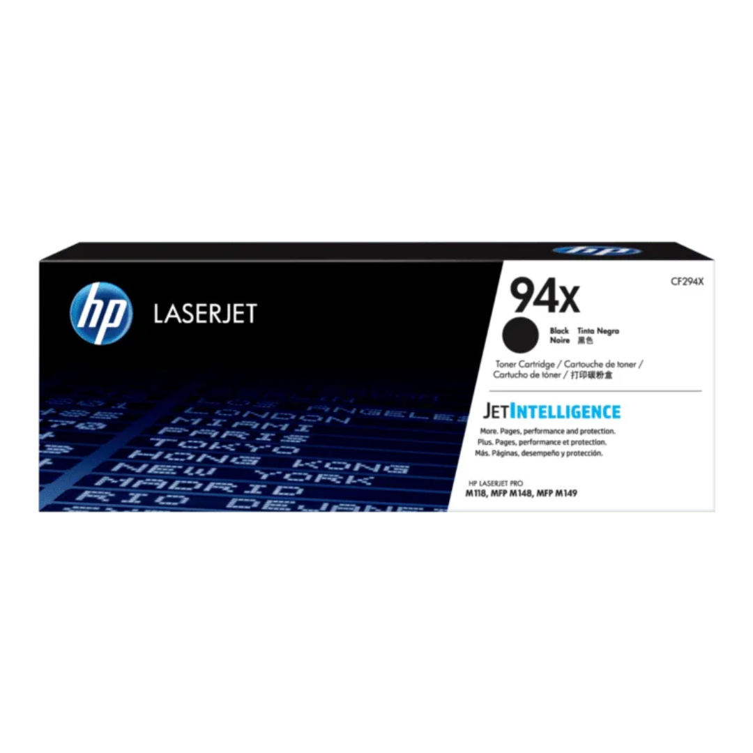 HP -94X (CF294X) 高打印量黑色原廠 LaserJet 碳粉匣