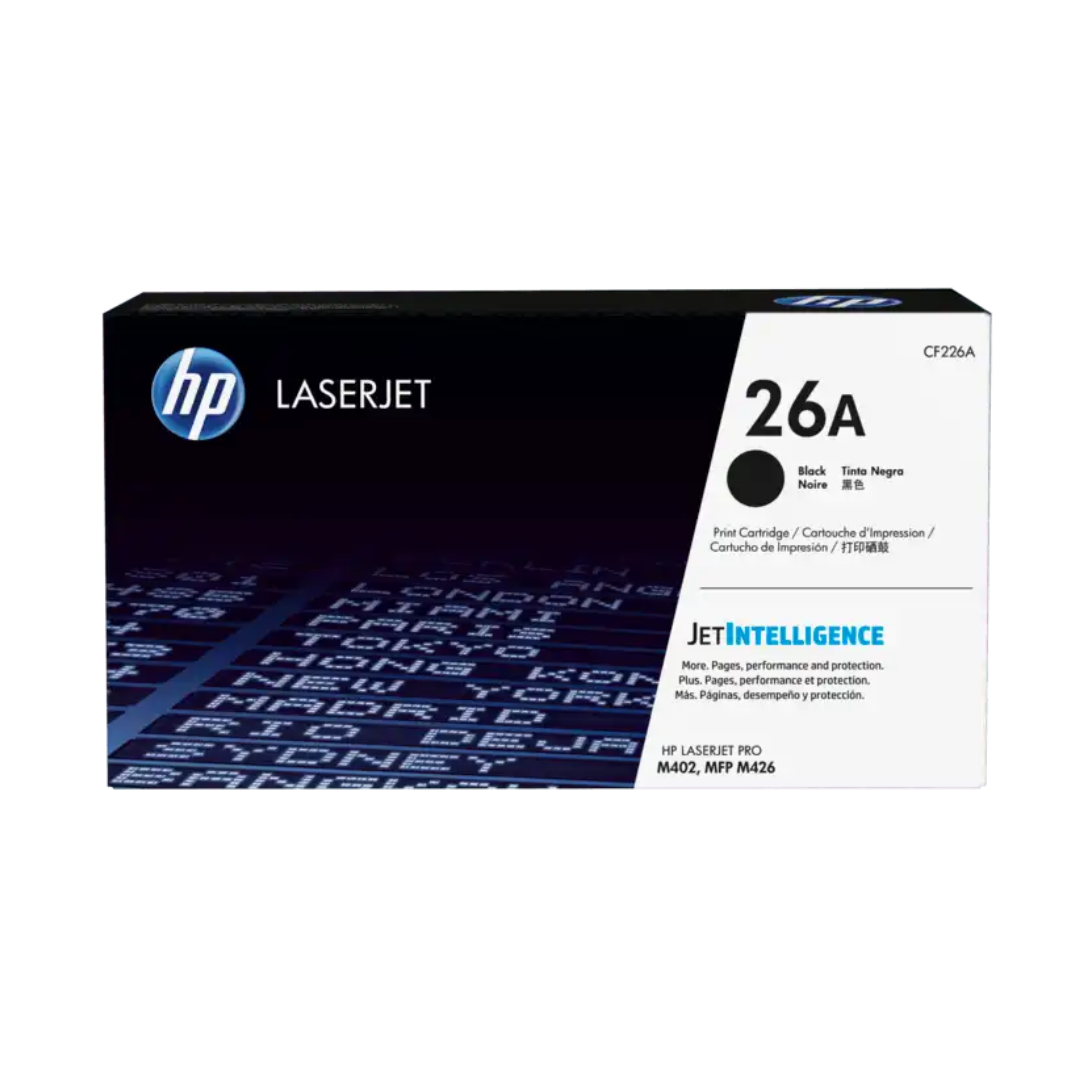 HP -26A (CF226A) 黑色原廠 LaserJet 原廠碳粉盒