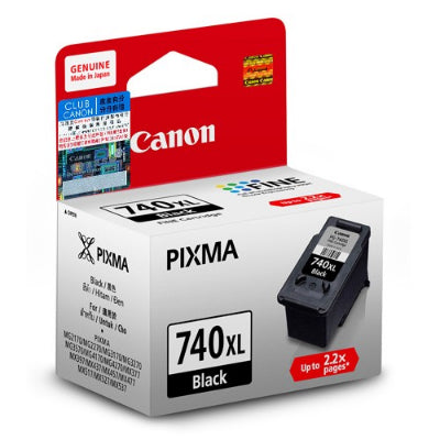 Canon PG -740XL 高容量黑色原廠墨水 香港行貨